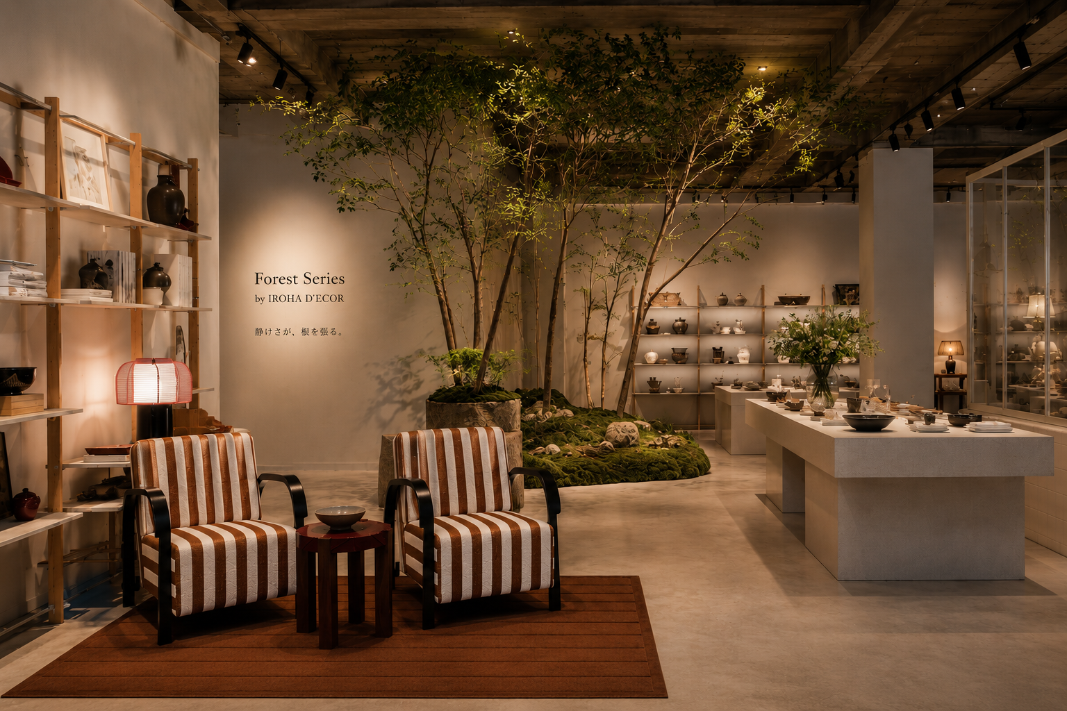 植物がつくる【価値のある余白】というデザイン